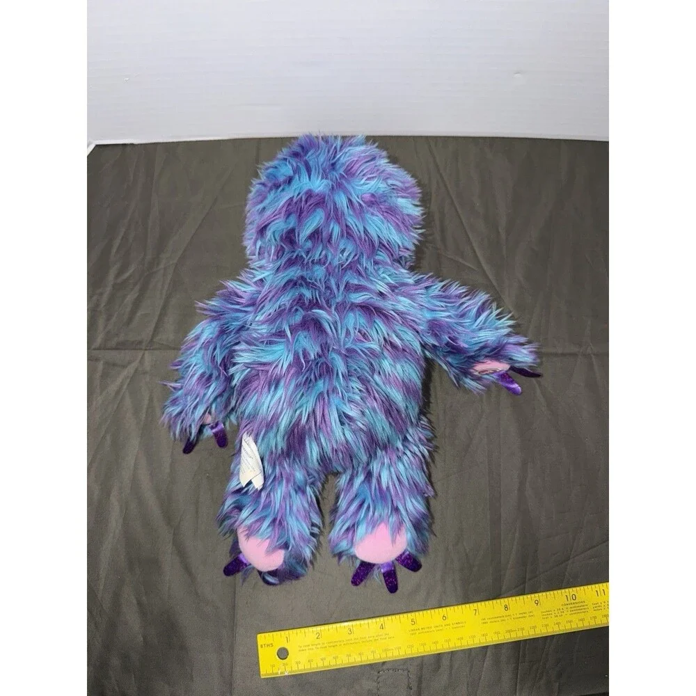 EUC Build A Bear Plush Lot Puppy Dog & Colorful Sloth Stuffed Animal Bundle BAB